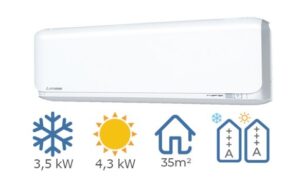 Mitsubishi Heavy Industries klima uređaj Diamond SRK35ZSX-WF/SRC35ZSX-W