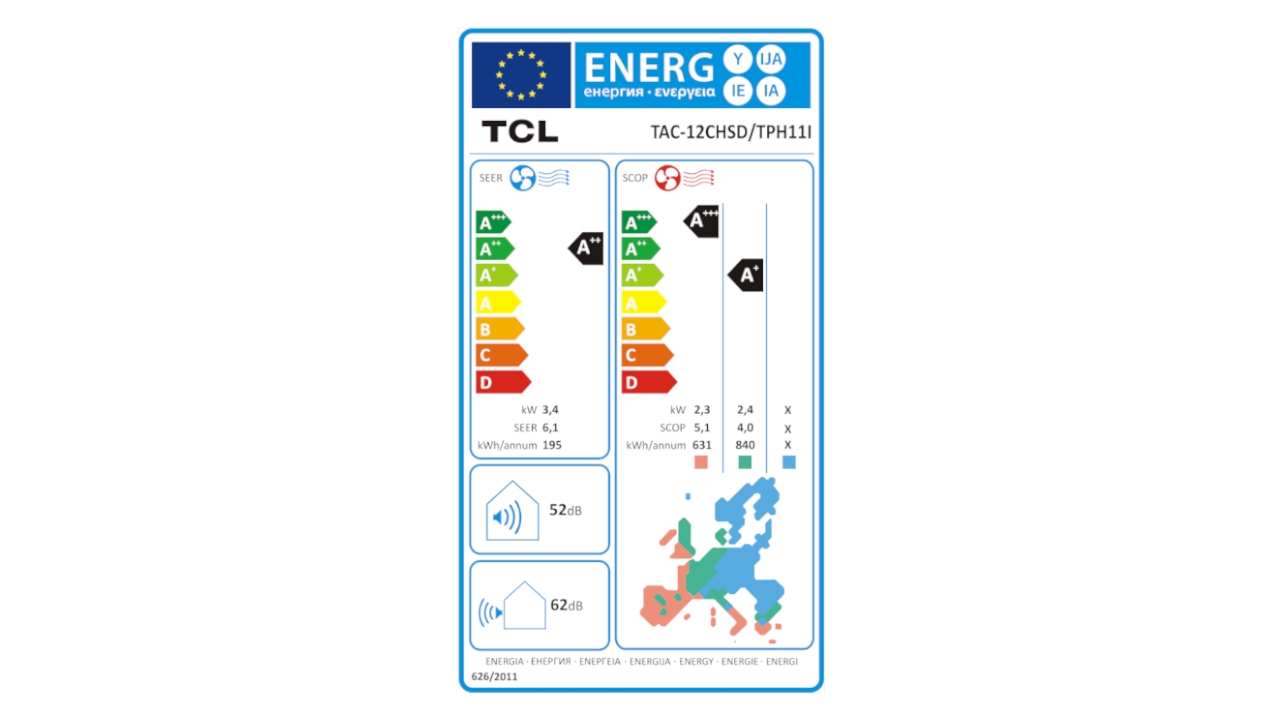 TCL TAC-12CHSD/ - TPH11I BreezeIN DC inverter - Slika 5